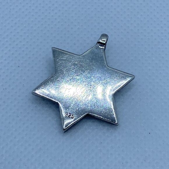 💛 Y2K 925 Star Pendant - Picture 3 of 5